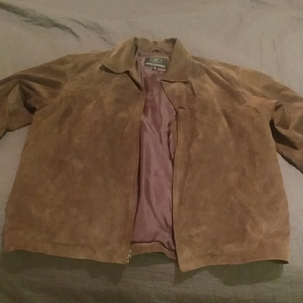 Back Bay Leather Brown Jacket